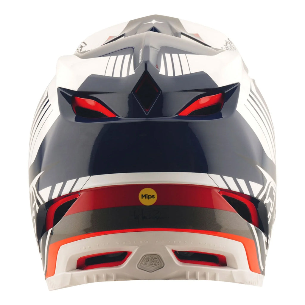 Troy Lee Designs D4 Polyacrylite Helmet w/MIPS - Qualifier