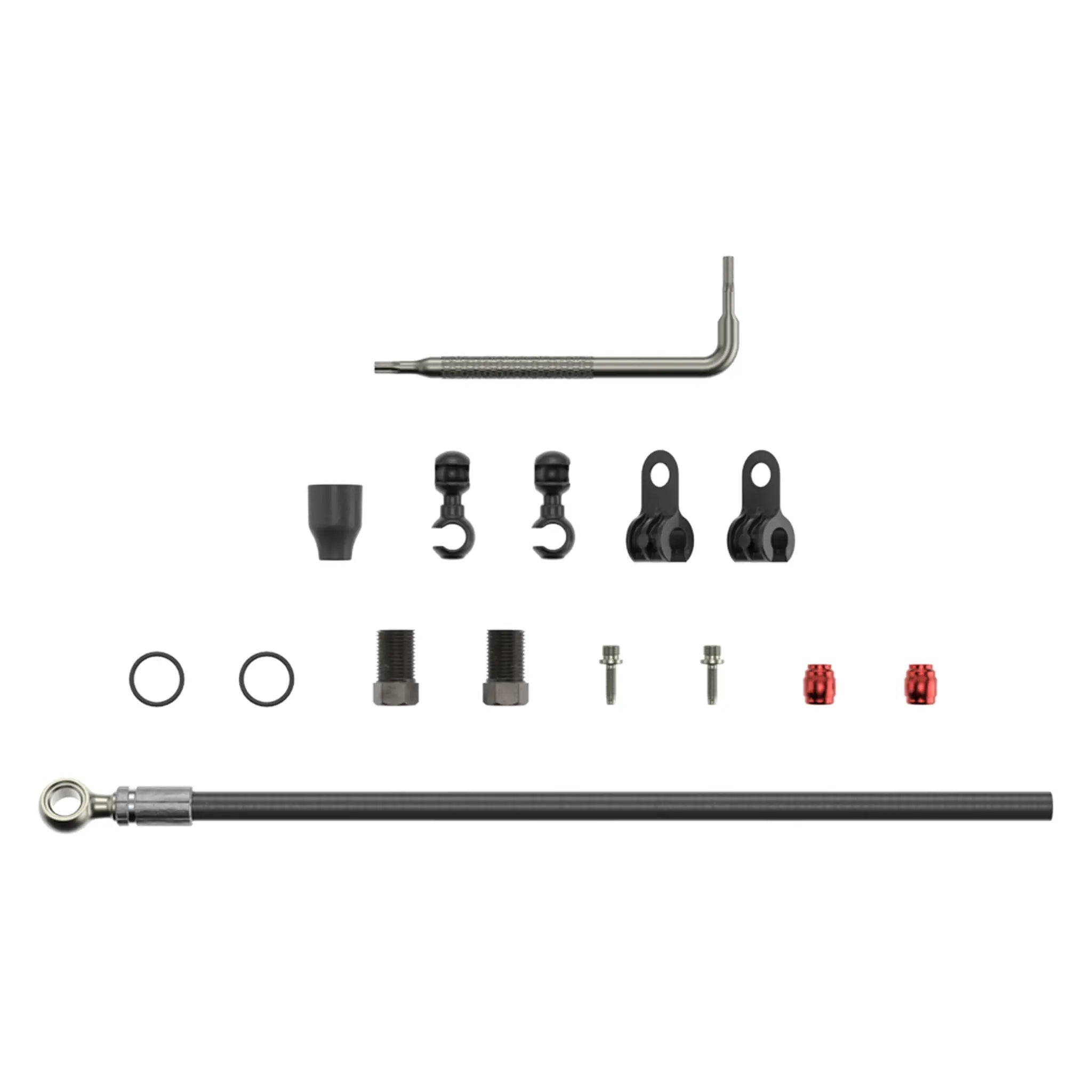 Kit de durite hydraulique de frein à disque SRAM – raccord banjo argenté