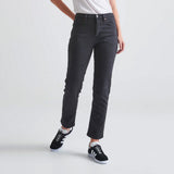 Duer Midweight Denim High Rise Straight
