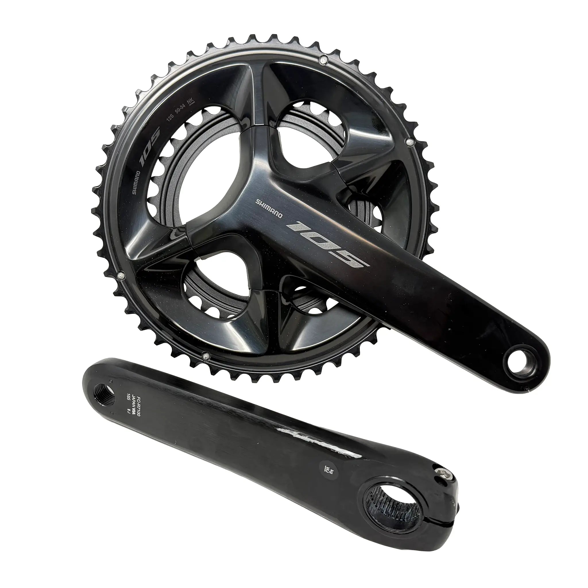 Shimano FC-R7100 105 12-Speed Hollowtech II Crankset (Scratched)