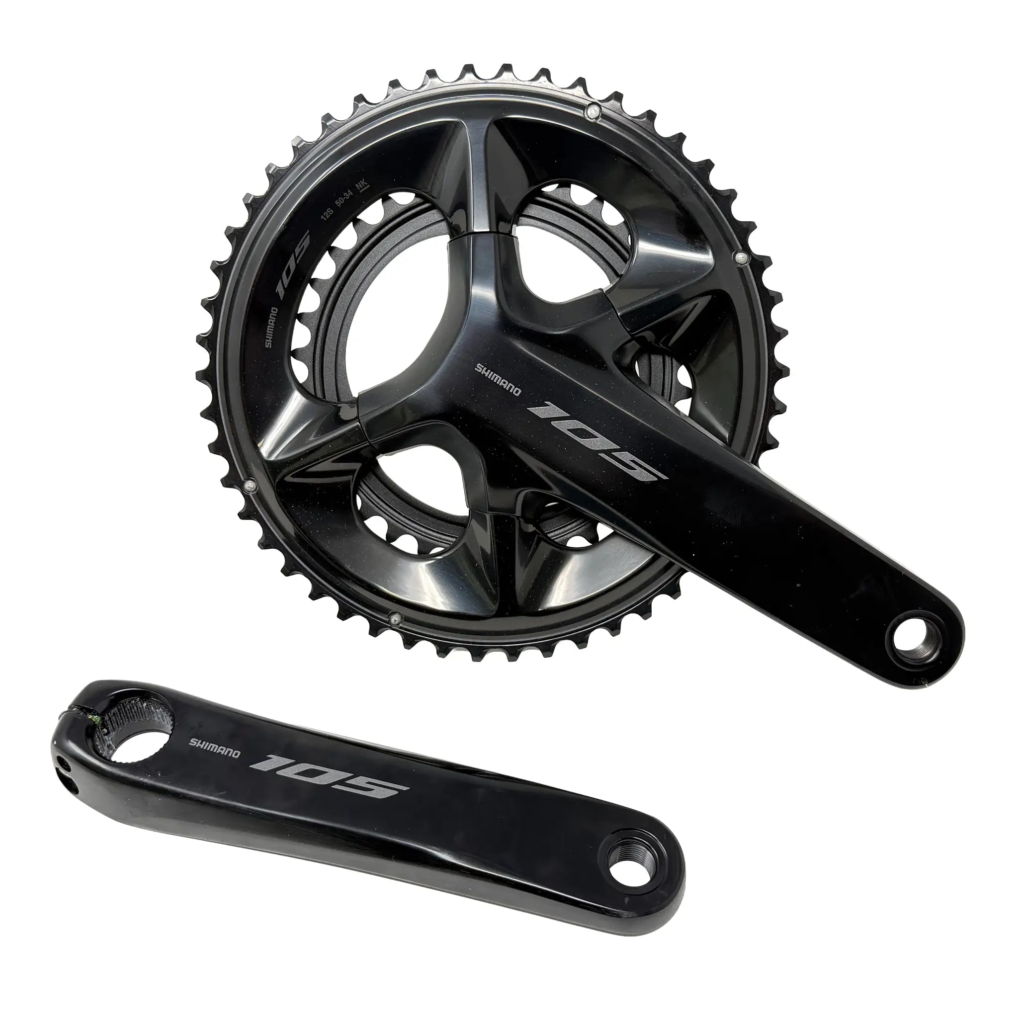 Shimano FC-R7100 105 12-Speed Hollowtech II Crankset (Scratched)