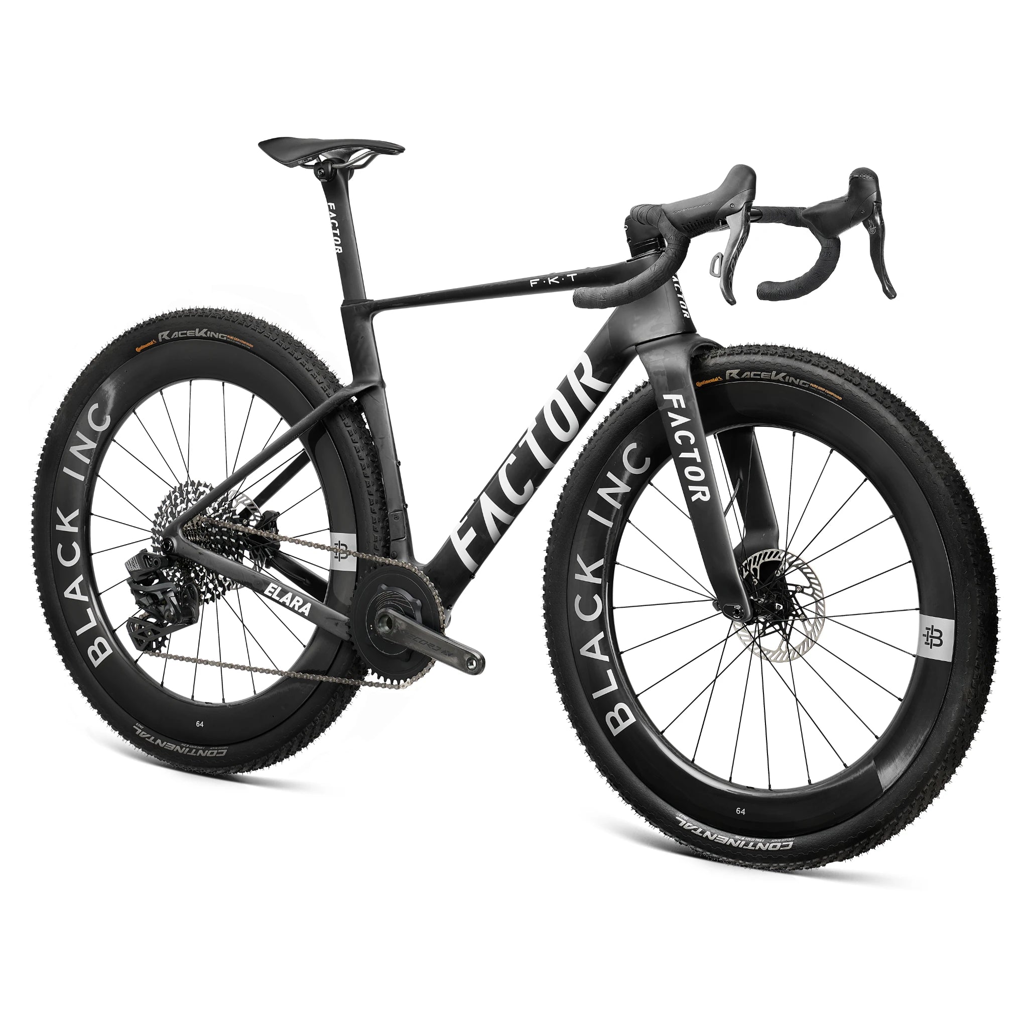 Factor Elara w/ Black Inc 64 Campagnolo Record