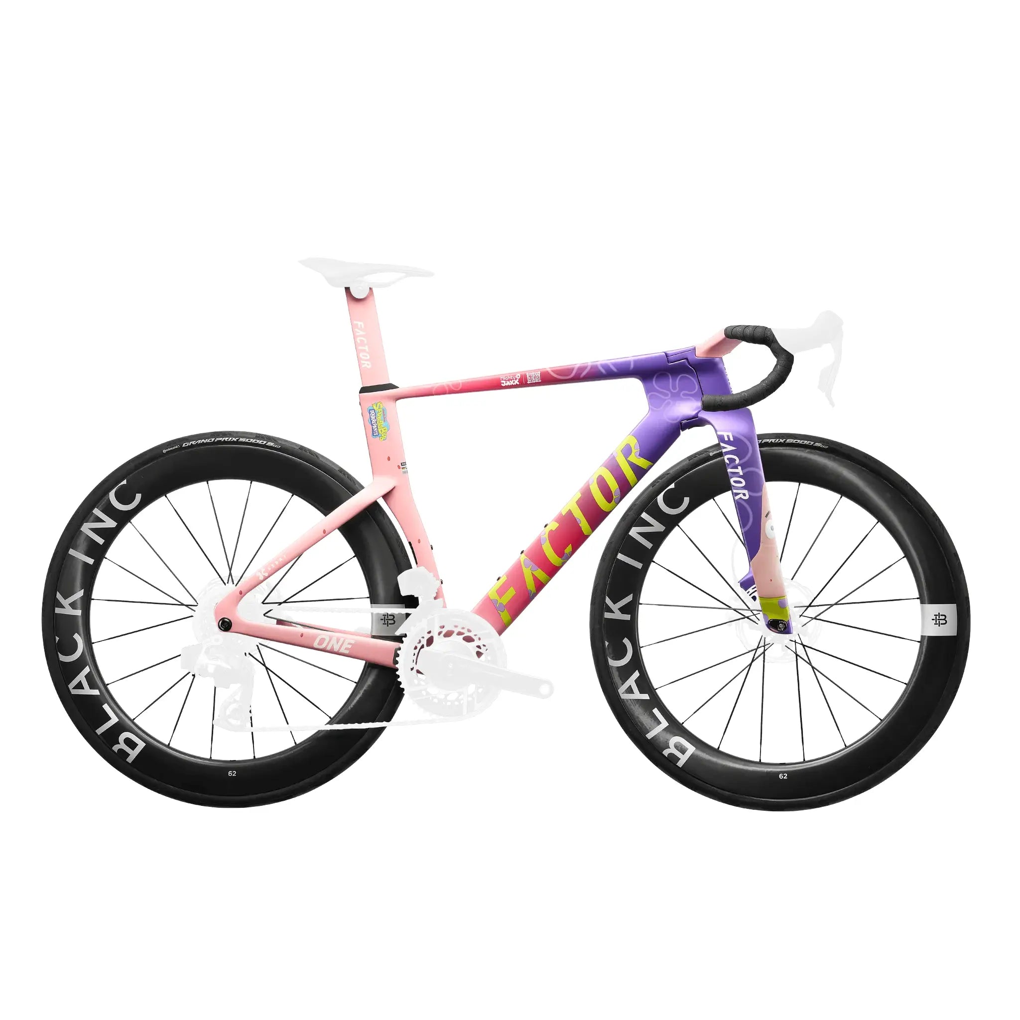 Factor ONE XXRAY PLUS Édition SpongeBob Cadre avec Ensemble de Roues