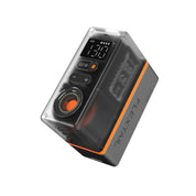 Pompe à pneu miniature électrique Flextail Tiny Tire Pump 200 - 130 psi avec manomètre et feu arrière lumineux