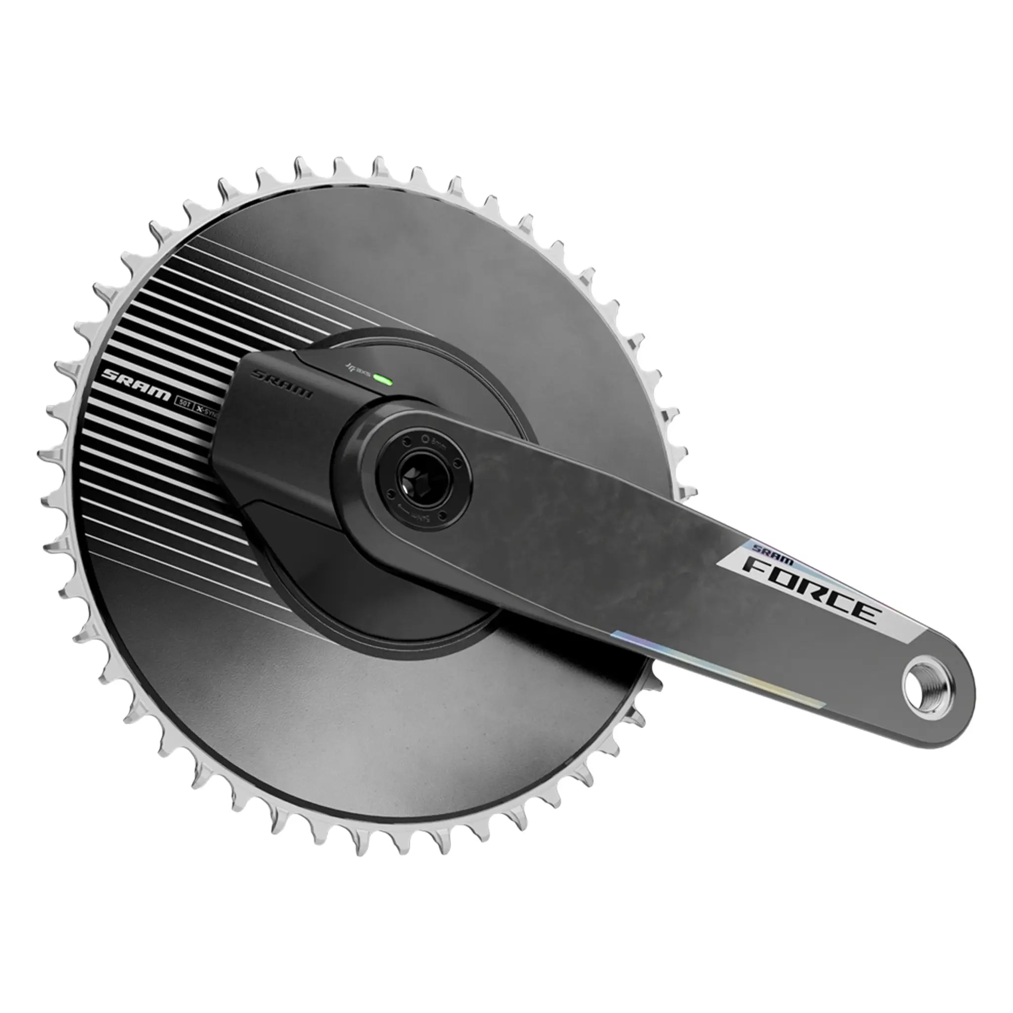 Pédalier avec capteur de puissance SRAM Force 1 AXS Aero 12/13 vitesses 50 dents
