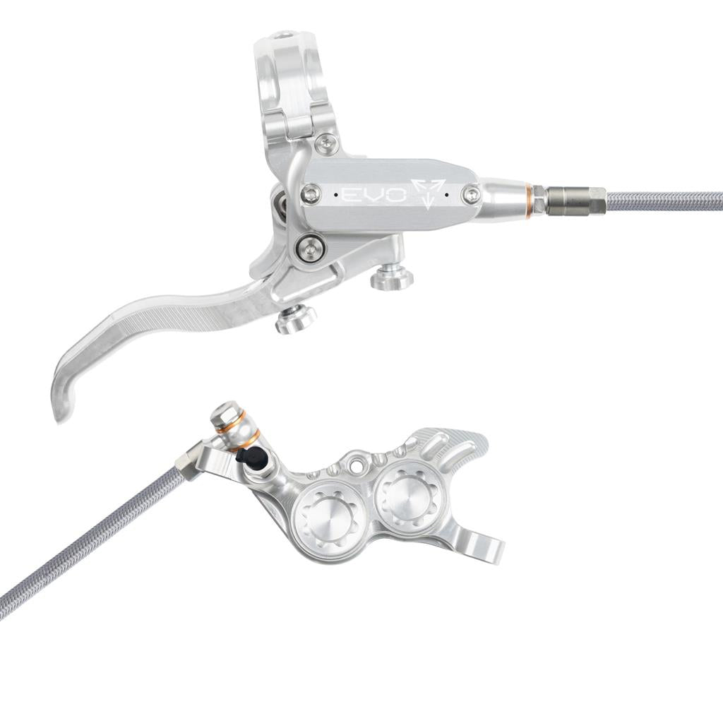 Hope Tech EVO GR4 BRAIDED Disc Brake (No Rotor)