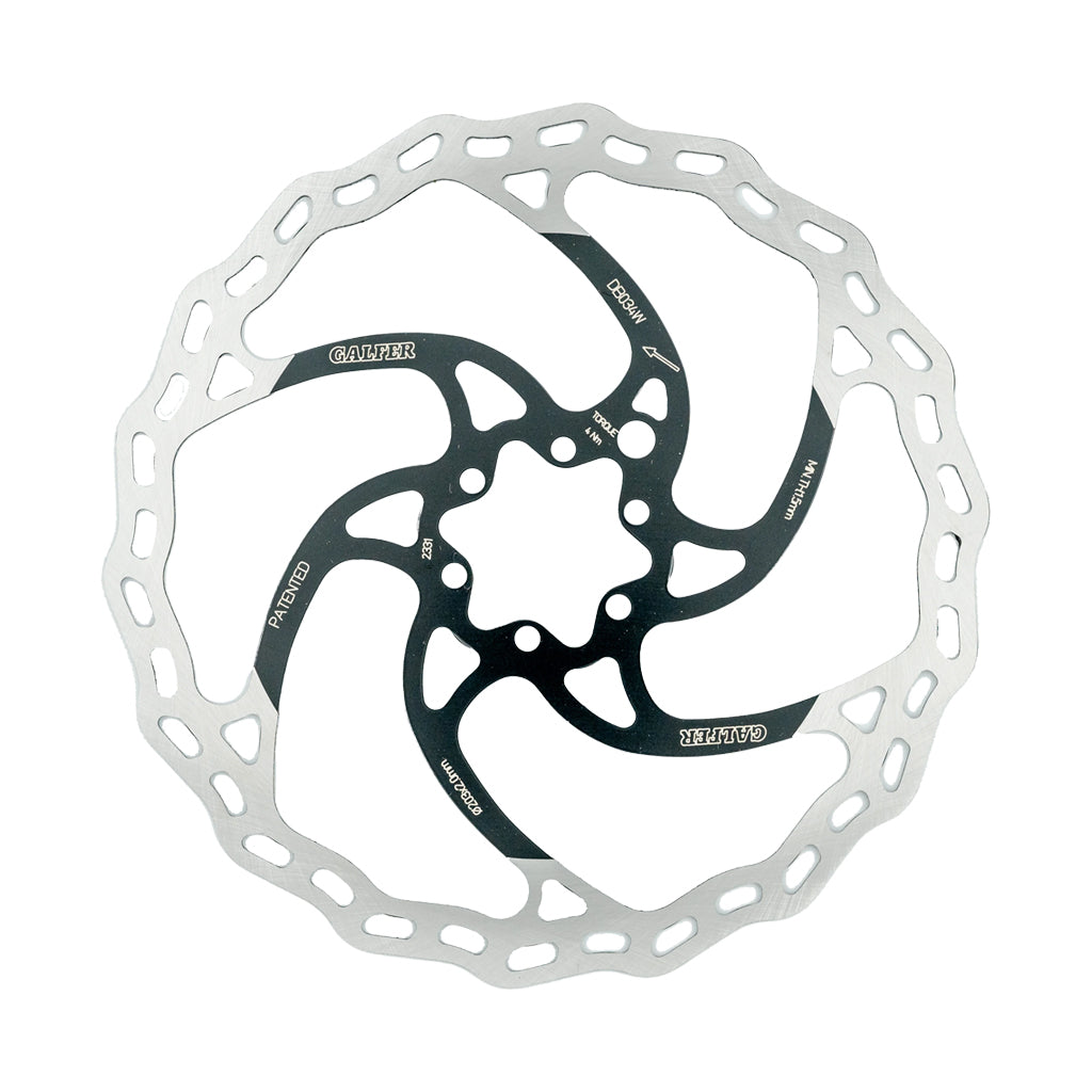 Galfer MTB/E-Bike 6-Bolt Rotor - Wave