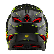 Troy Lee Designs D4 Composite Helmet w/MIPS - Ghostwing