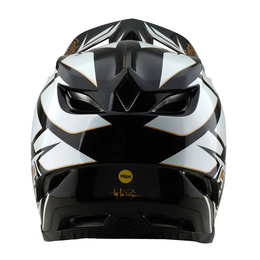 Troy Lee Designs D4 Composite Helmet w/MIPS - Ghostwing