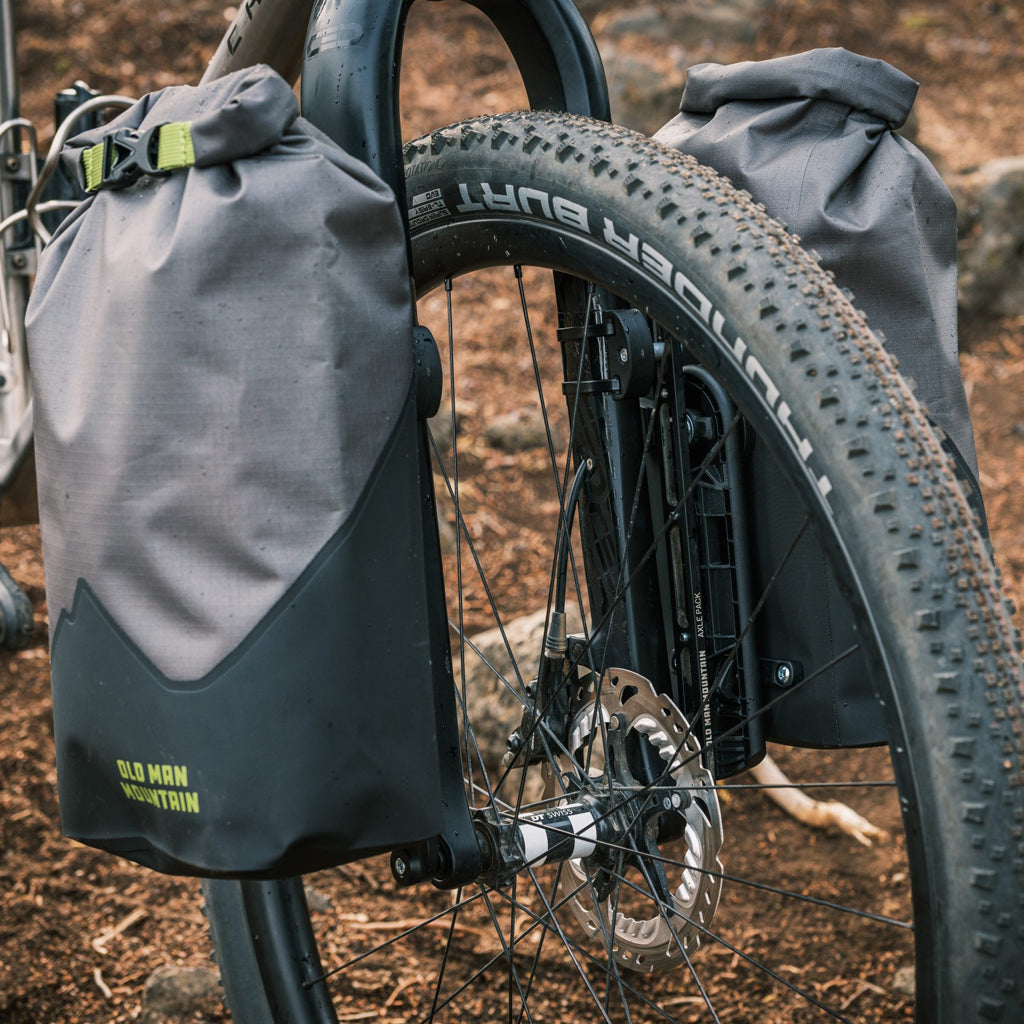 Old Man Mountain 7 Litre Hemlock Bags with Flip Cage
