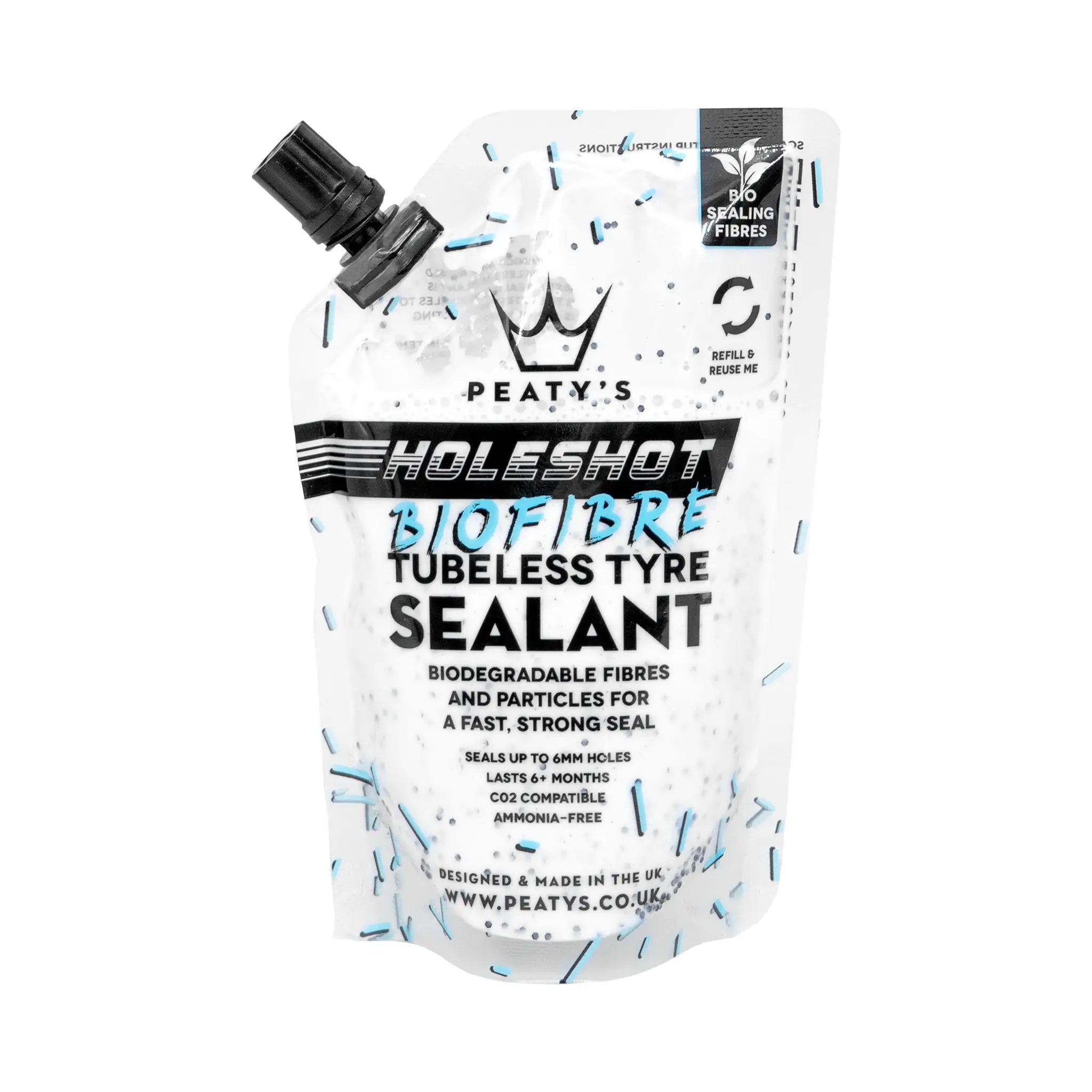 Scellant tubeless Peaty's Holeshot Biofibre