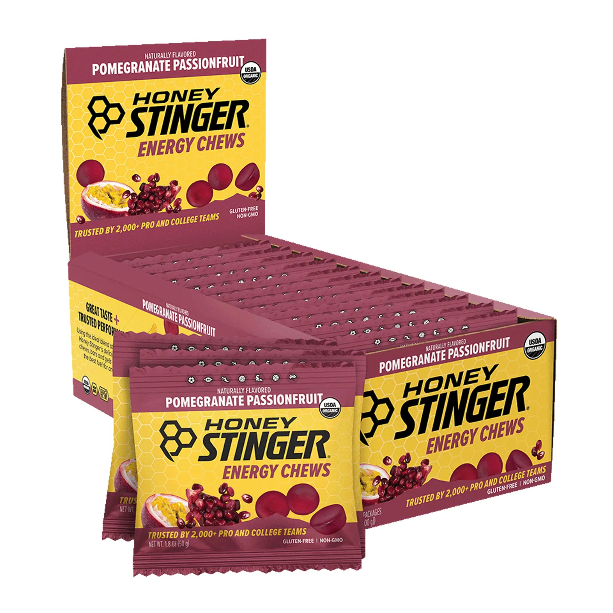 Gommes énergétiques biologiques Honey Stinger 50 g
