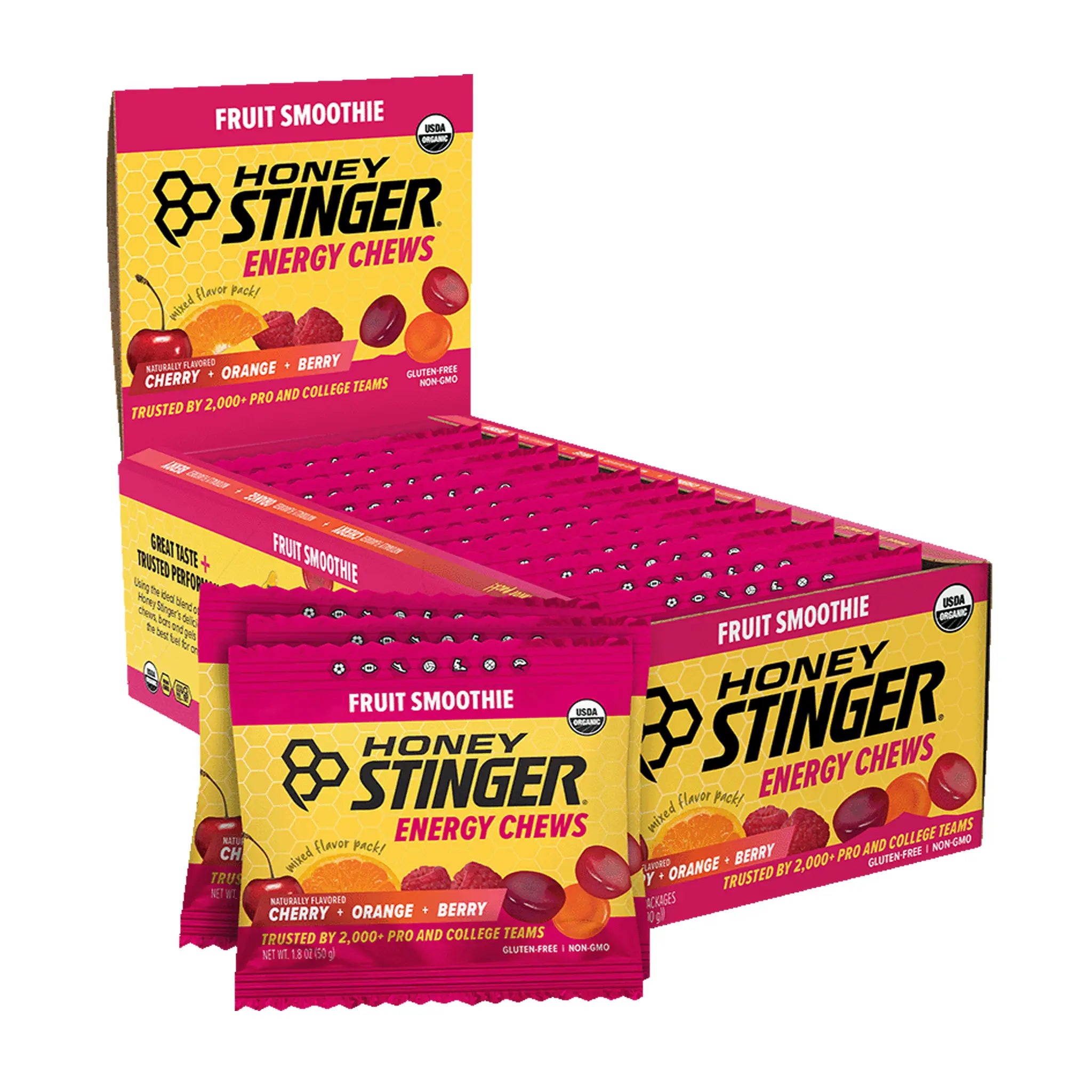 Gommes énergétiques biologiques Honey Stinger 50 g