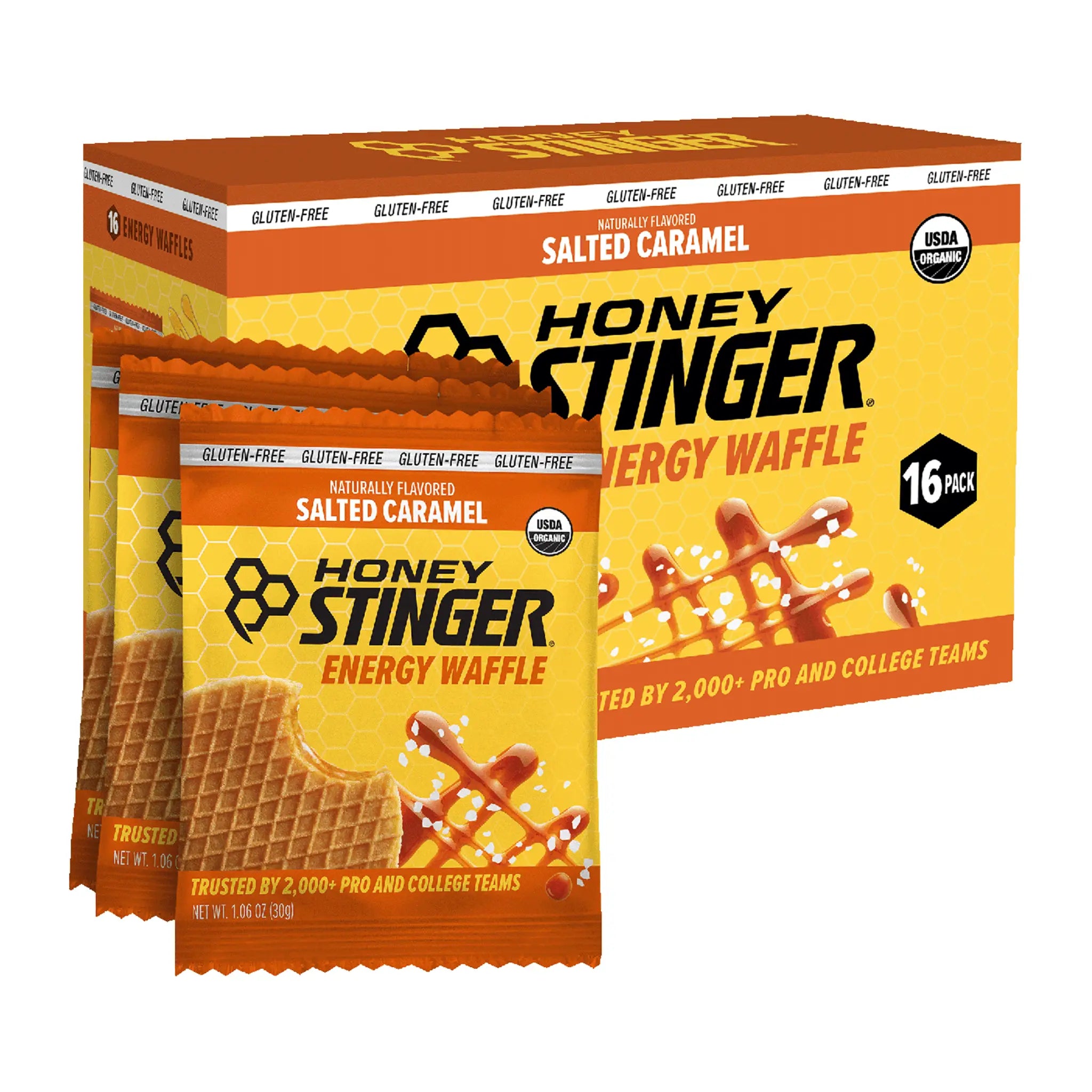 Honey Stinger Organic Gluten Free Energy Waffles 30g