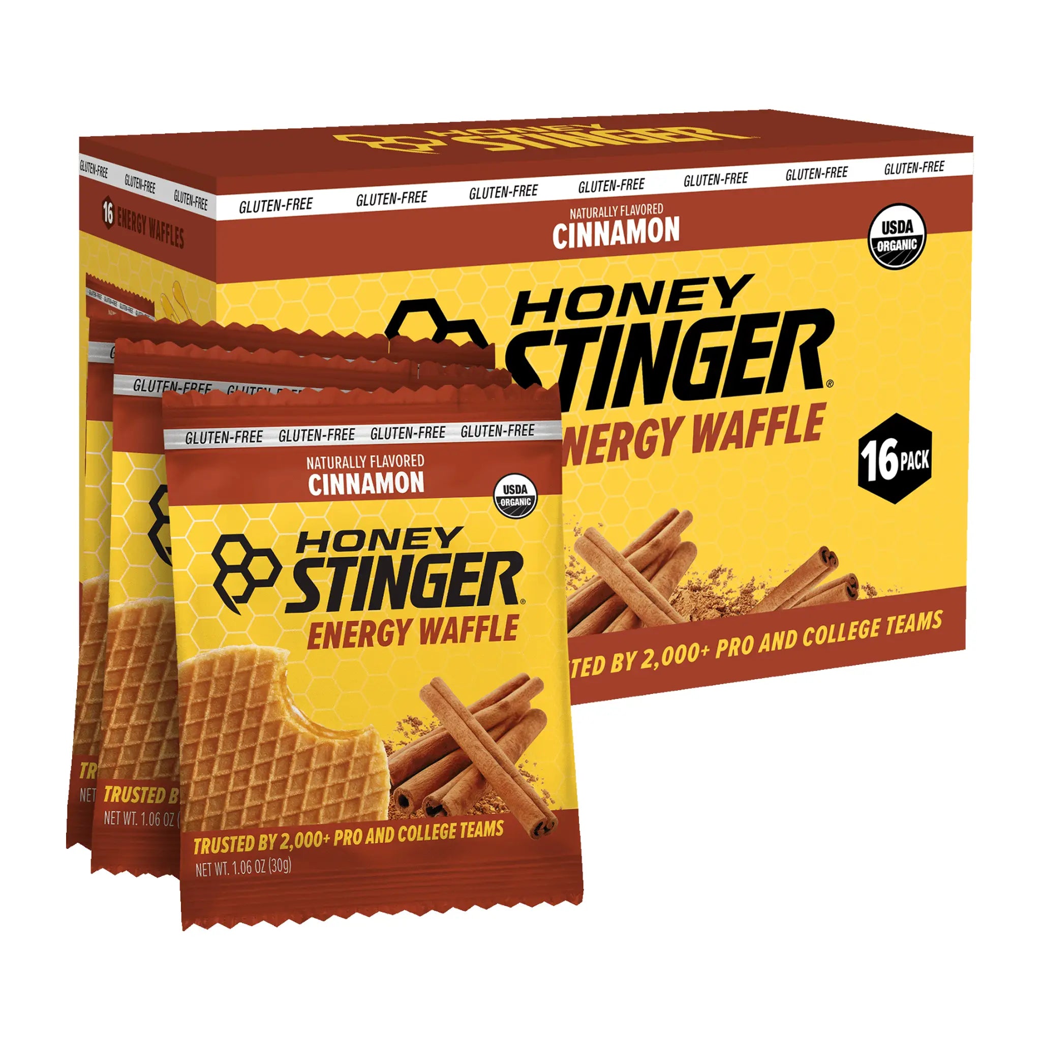Honey Stinger Organic Gluten Free Energy Waffles 30g