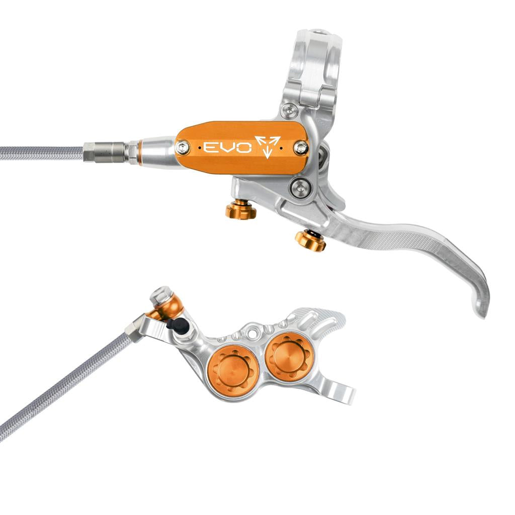 Hope Tech EVO GR4 BRAIDED Disc Brake (No Rotor)