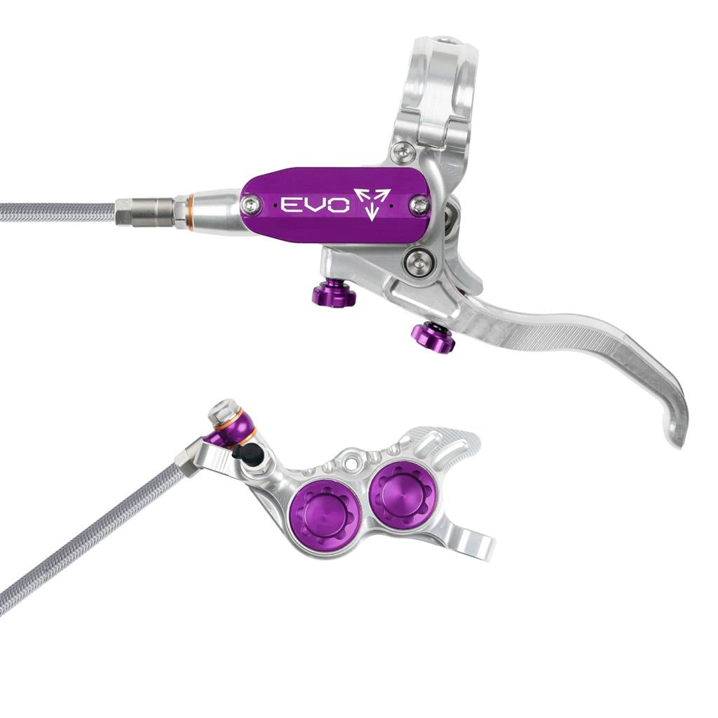 Hope Tech EVO GR4 BRAIDED Disc Brake (No Rotor)