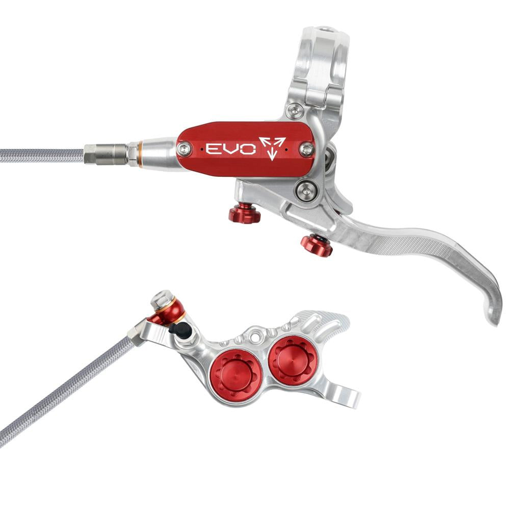 Hope Tech EVO GR4 BRAIDED Disc Brake (No Rotor)