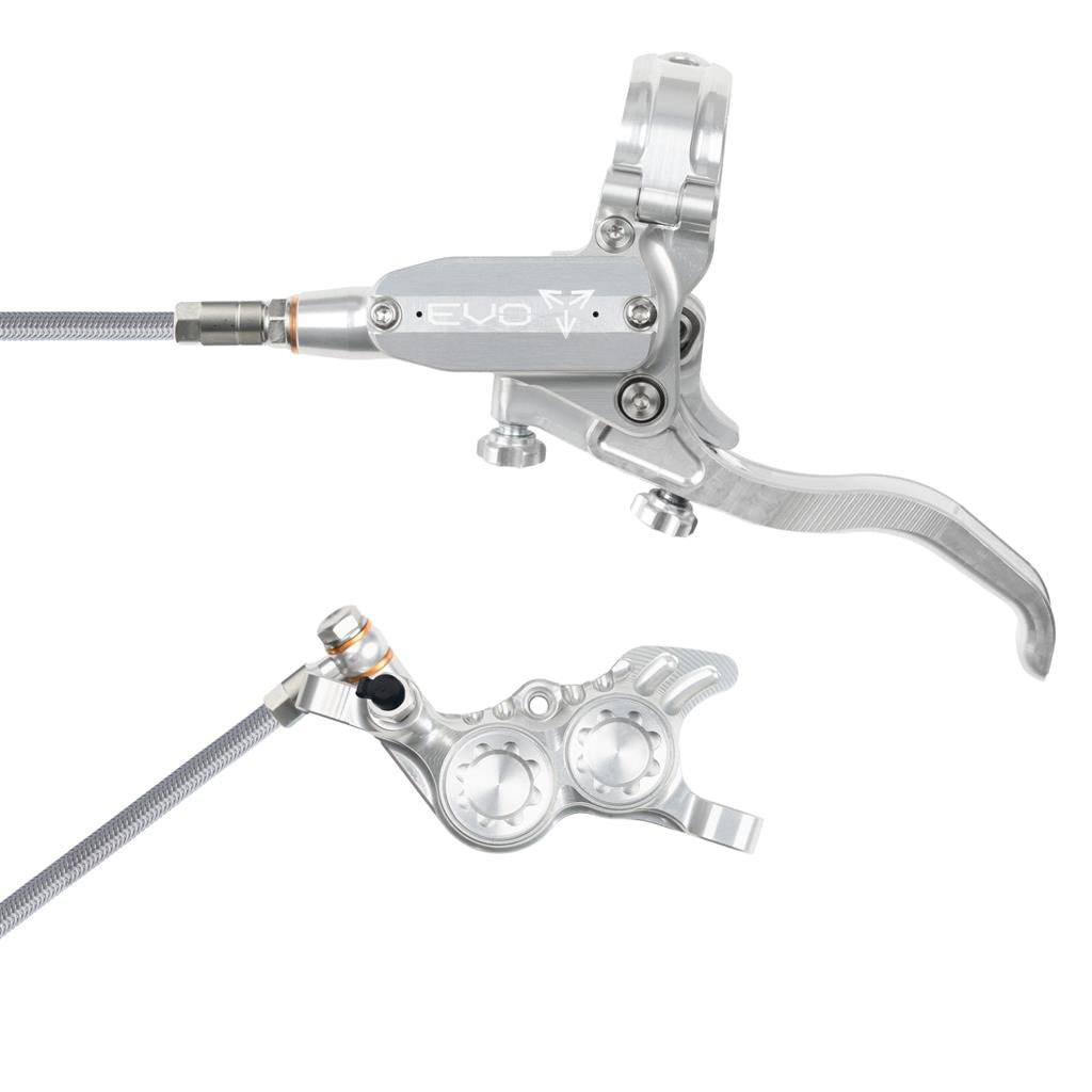 Hope Tech EVO GR4 BRAIDED Disc Brake (No Rotor)