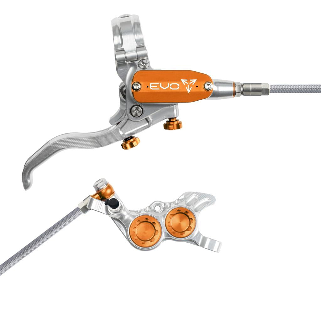 Hope Tech EVO GR4 BRAIDED Disc Brake (No Rotor)