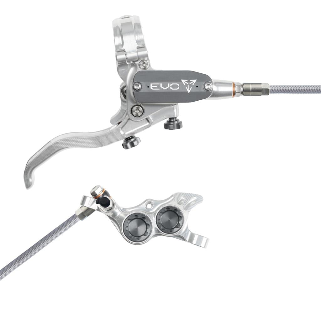 Hope Tech EVO TR4 BRAIDED Disc Brake (No Rotor)
