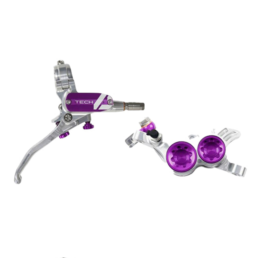 Hope Tech 4 V4 Braided Disc Brake (No Rotor)