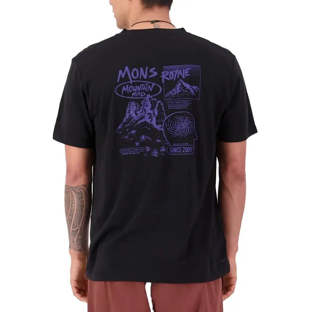 Mons Royale Men's Icon Merino T-Shirt