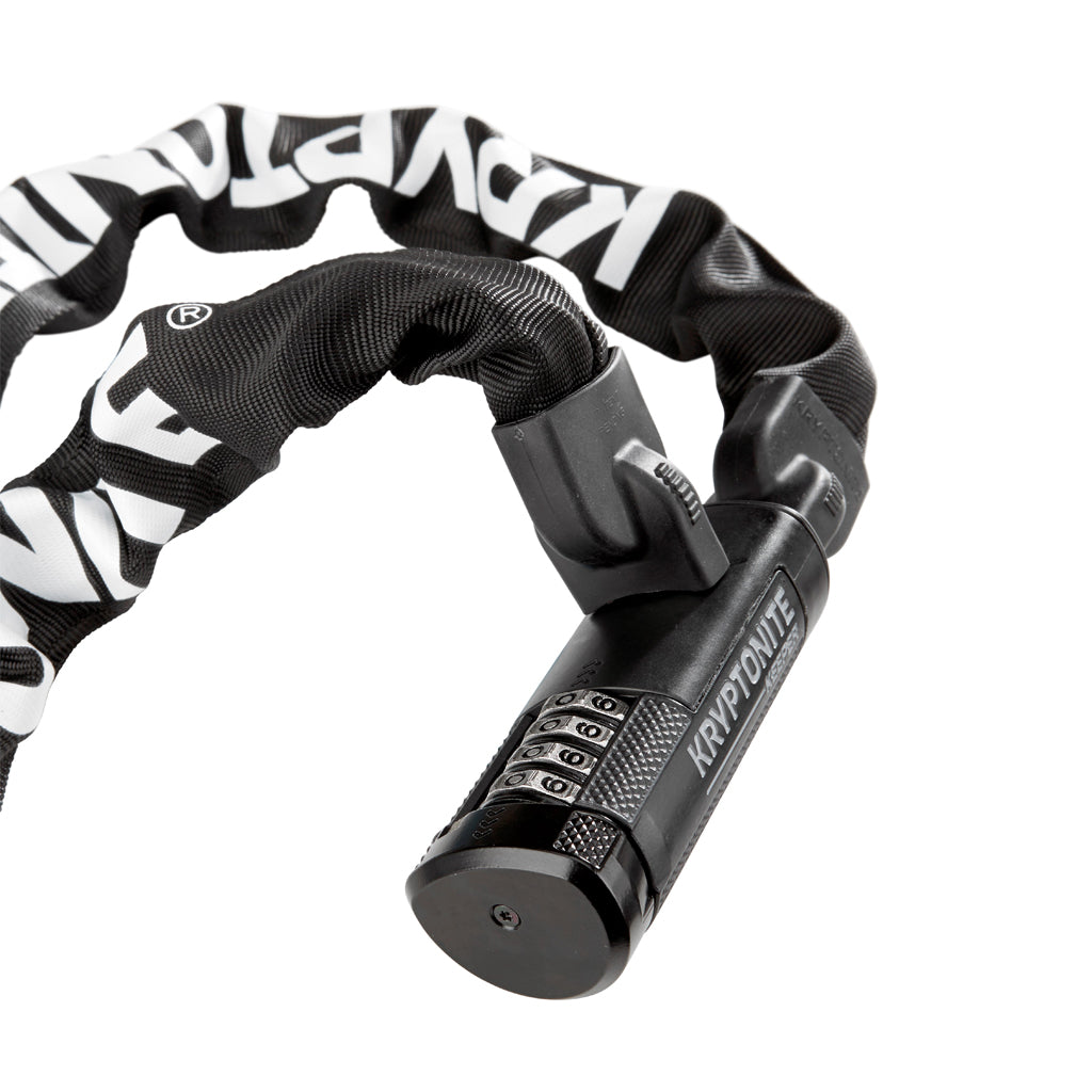 Kryptonite Keeper 712 Combo Cadenas à chaîne intégré
