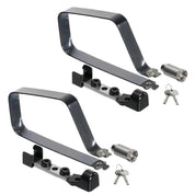 TiGr BL460 HCS 1.25 Mini+ Verrou Bleu avec Clip (Paire | Clé Identique)