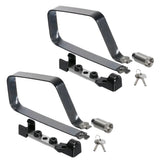 TiGr BL460 HCS 1.25 Mini+ Verrou Bleu avec Clip (Paire | Clé Identique)