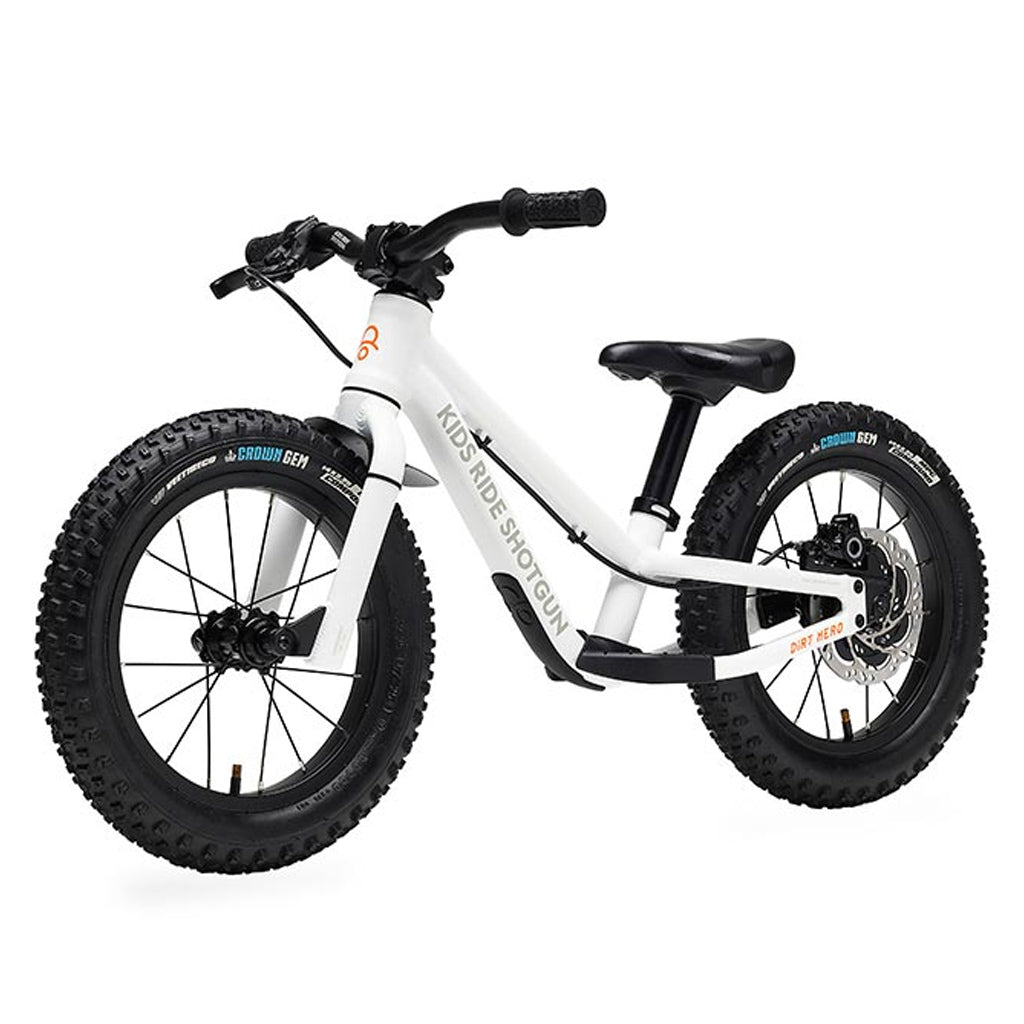 Vélo d'équilibre tout-terrain Dirt Hero pour enfants, place passager