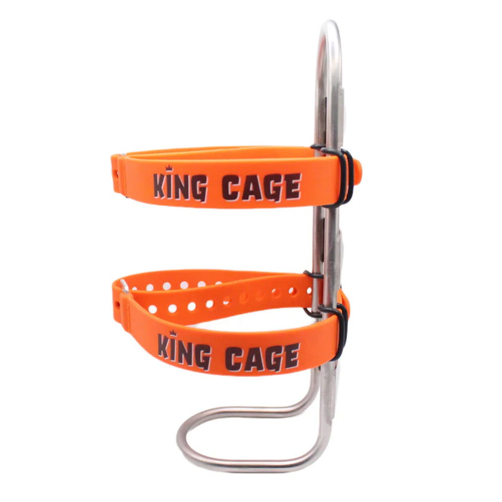 King Cage Manything Cage Hollow Tube Titanium with 20" Voile Straps