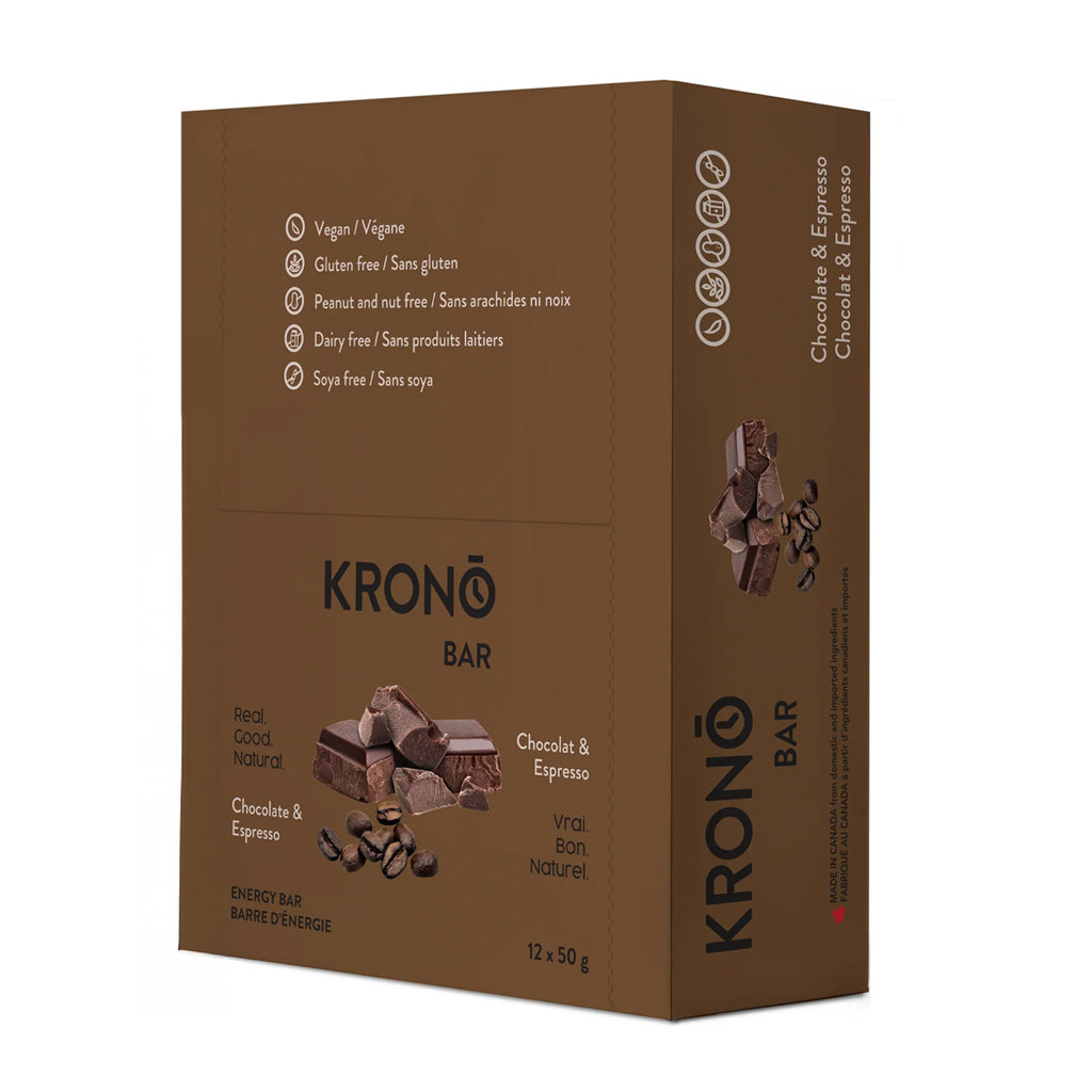 Barres énergétiques Krono Nutrition (Boîte de 12)