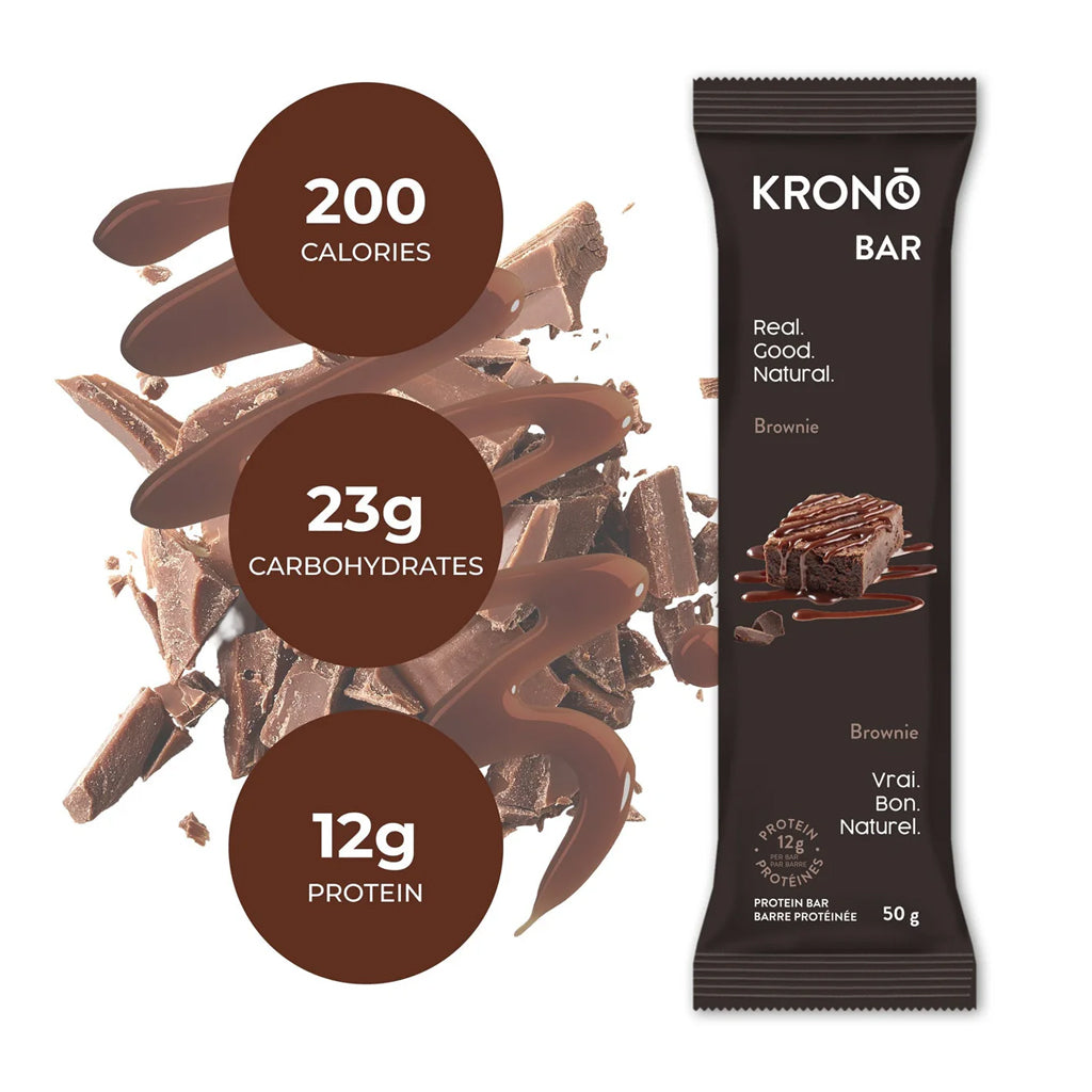 Barres Protéinées Krono Nutrition (Boîte de 12)