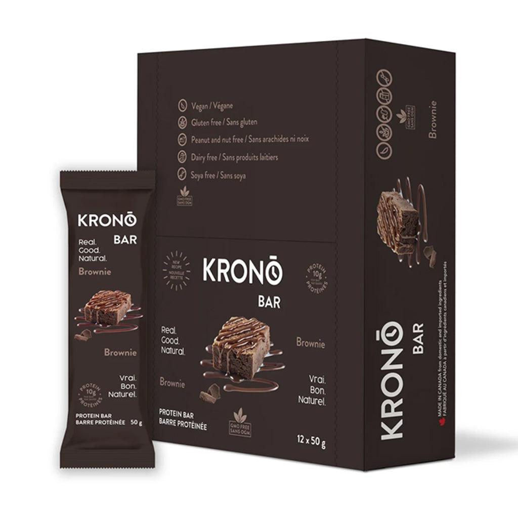 Barres Protéinées Krono Nutrition (Boîte de 12)
