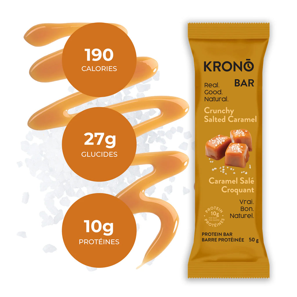 Barres Protéinées Krono Nutrition (Boîte de 12)