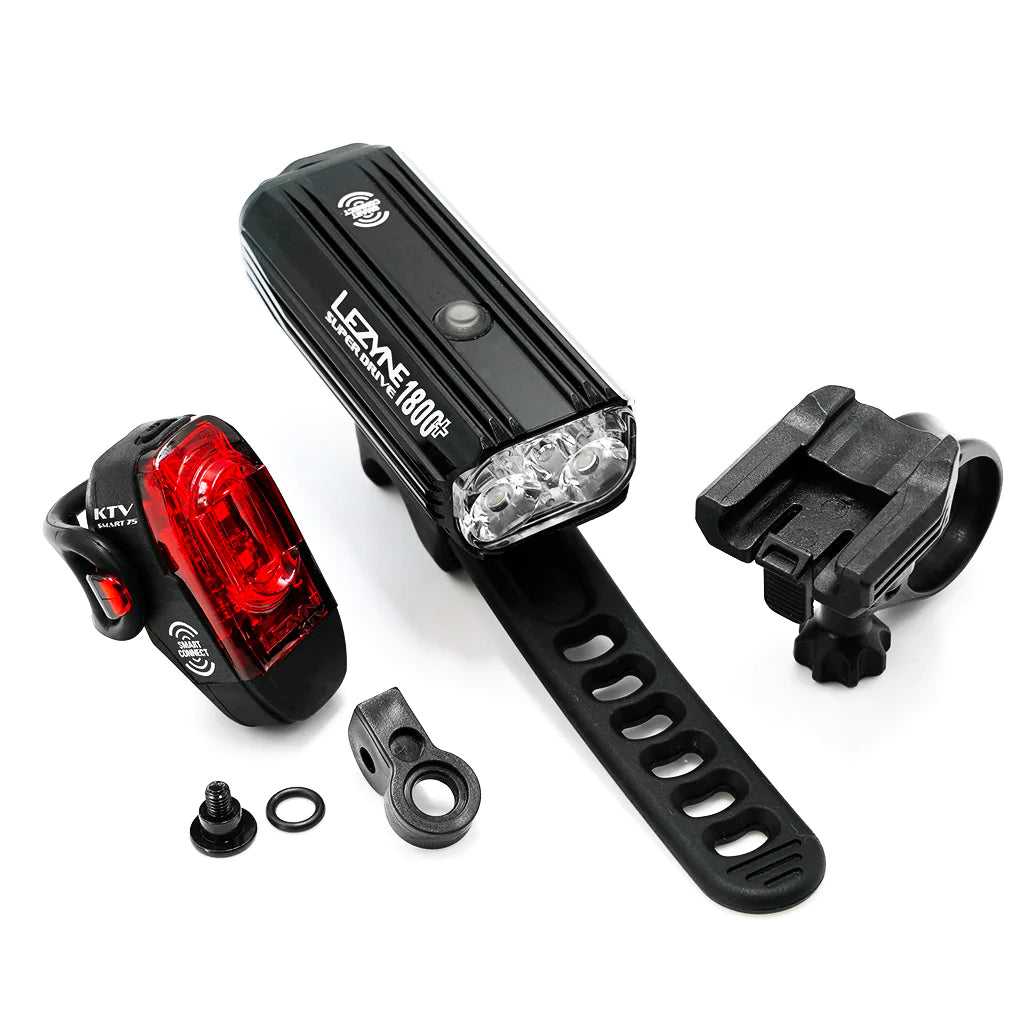 Lezyne Super Drive 1800+ Lumière Avant LED Intelligente Chargée