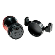 Lezyne Saddle AI Alert 250 Rear -  Rear Bike Light w/Smart Brake-Sensing Tech