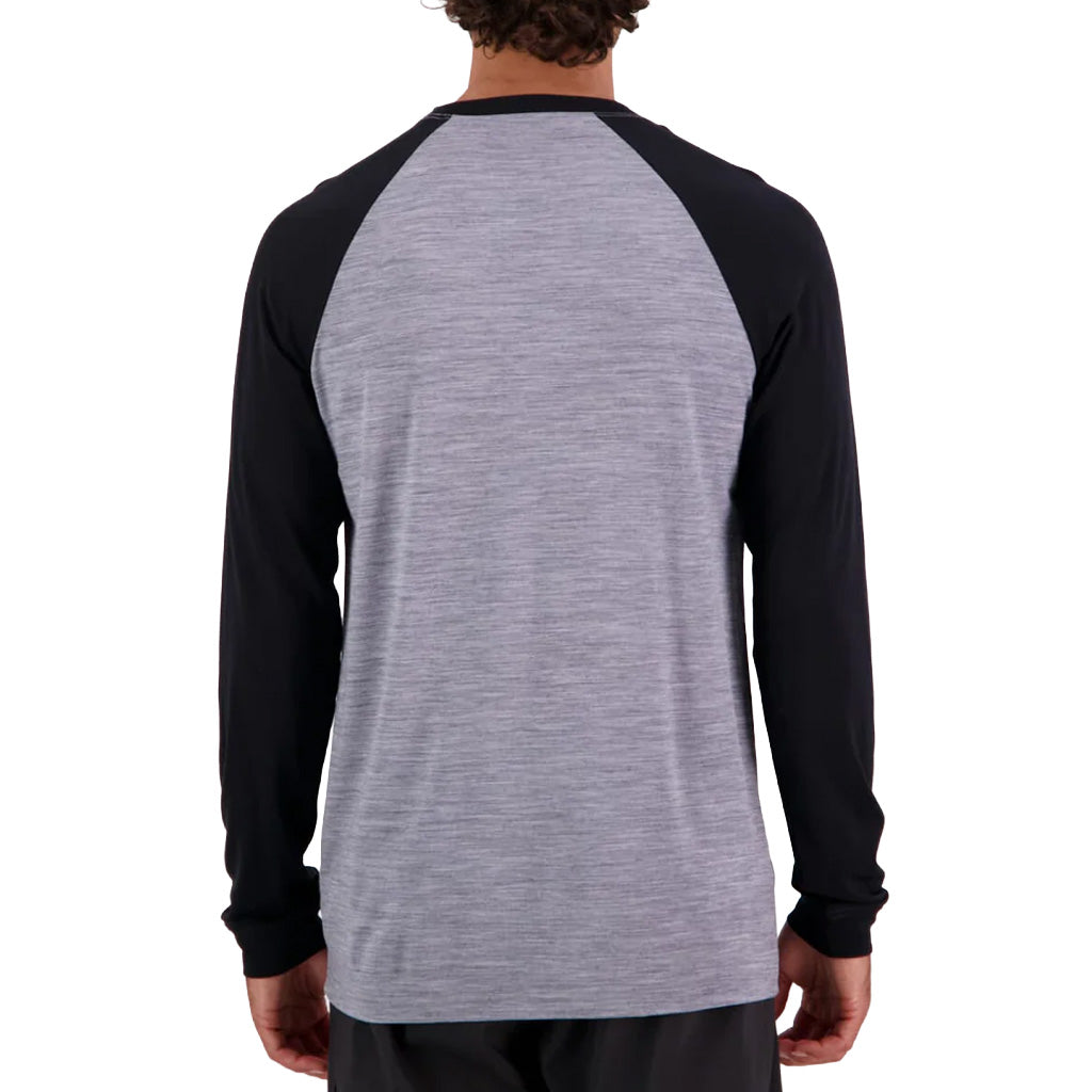Mons Royale Men's Icon Merino Raglan Long Sleeve