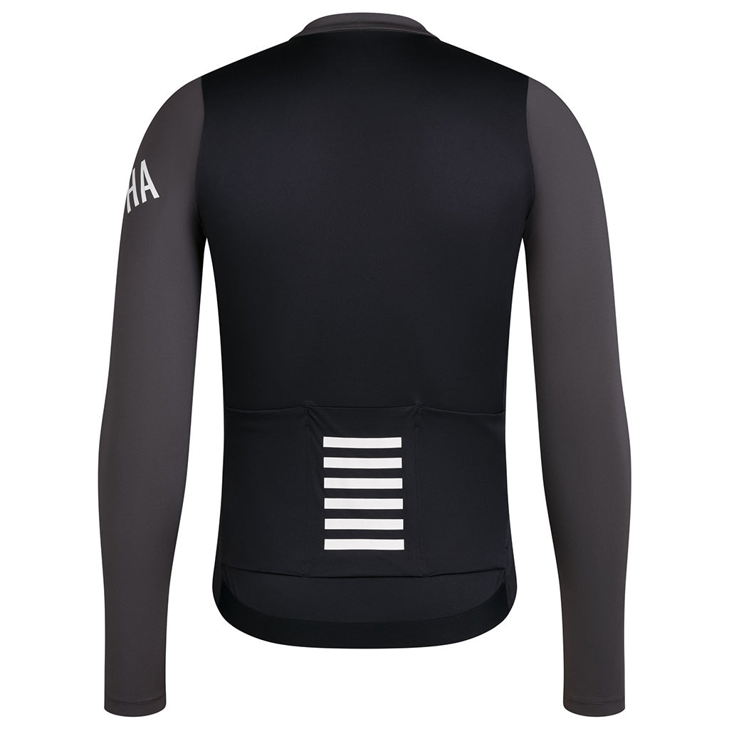Rapha ProTeam long sleeve Jersey (S) 灰 Rapha Men's Pro Team Long Sleeve Lightweight Jersey – Steed Cycles