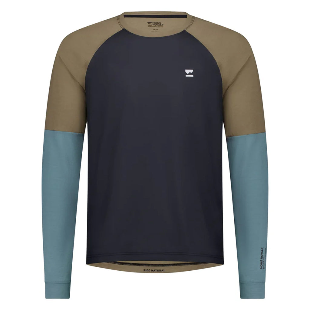 Mons Royale Men's Tarn Merino Bike Wind Jersey