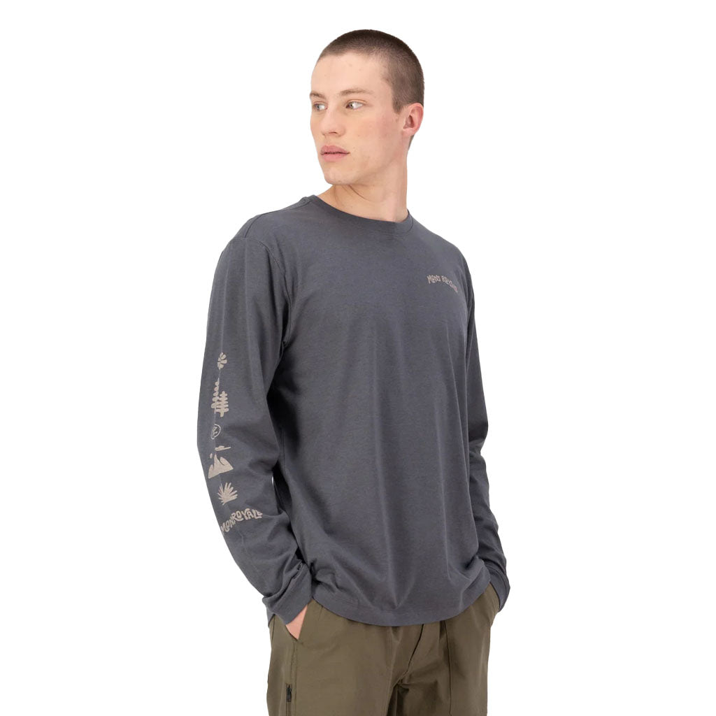 Mons Royale Men's Yonder Merino Organic Cotton Long Sleeve