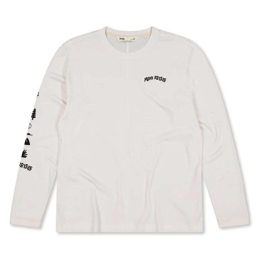 Mons Royale Men's Yonder Merino Organic Cotton Long Sleeve