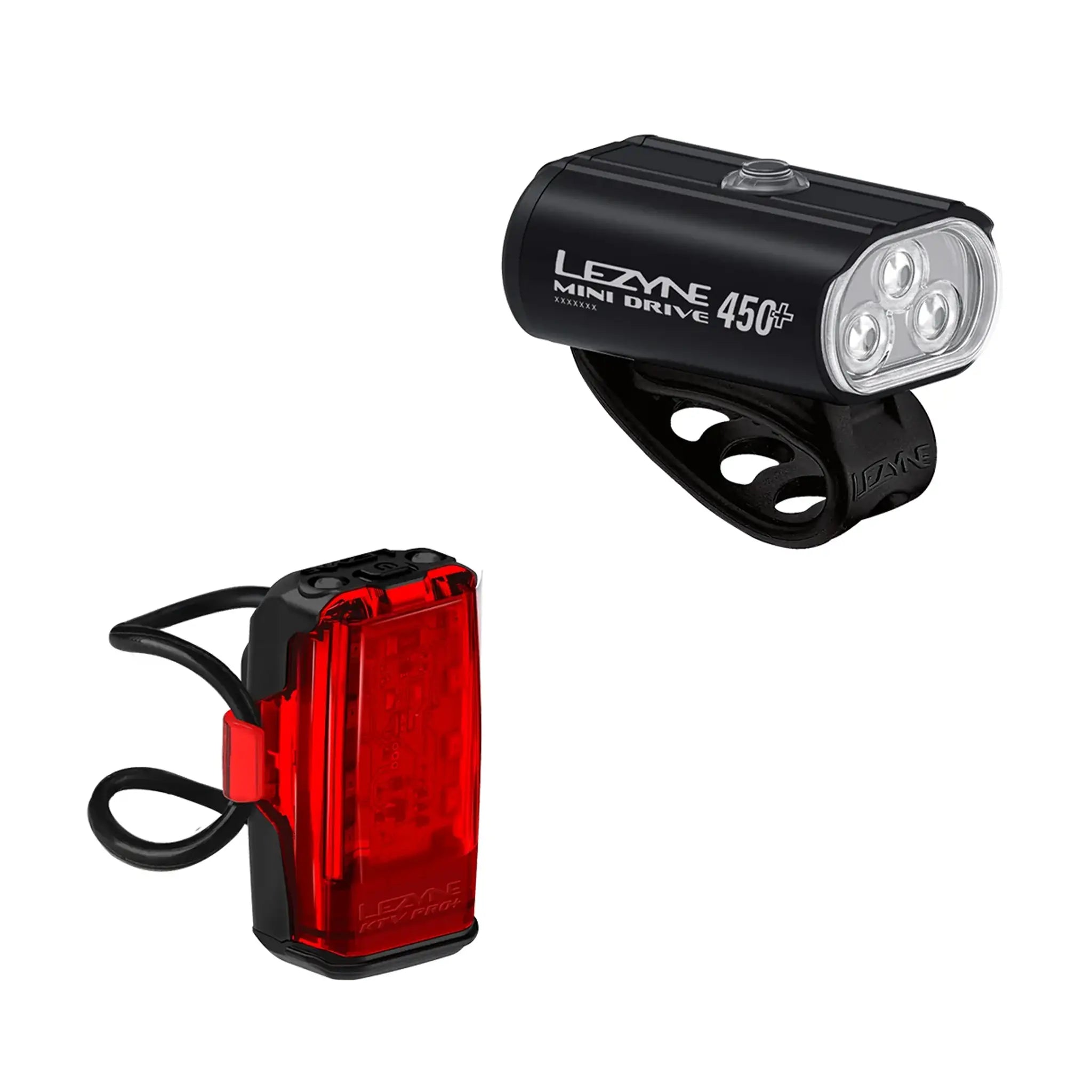Lezyne Mini Drive 450+ / KTV Drive Pro+ Pair