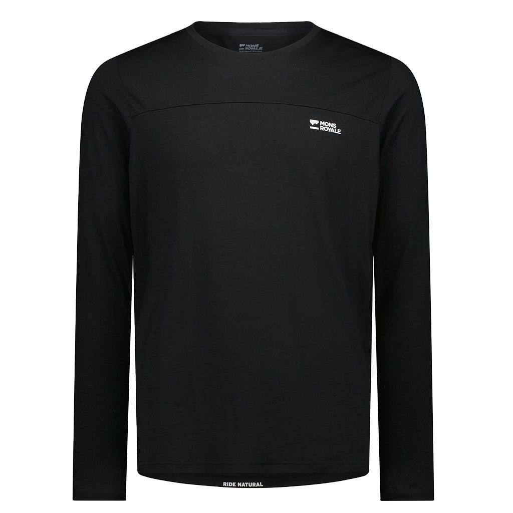 Mons Royale Men's Diversion Merino Bike Jersey Long Sleeve