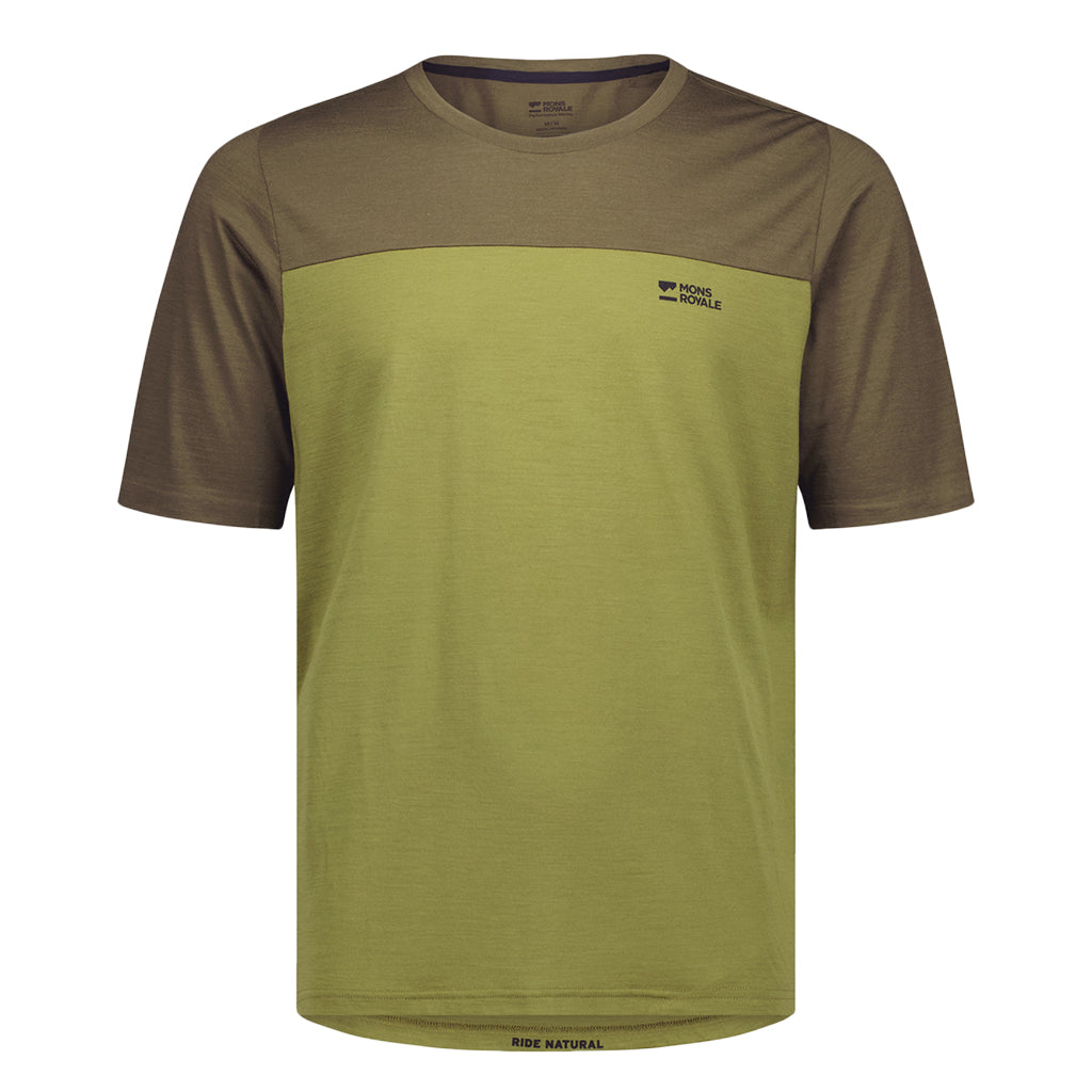 Mons Royale Men's Diversion Merino Bike Jersey Short Sleeve