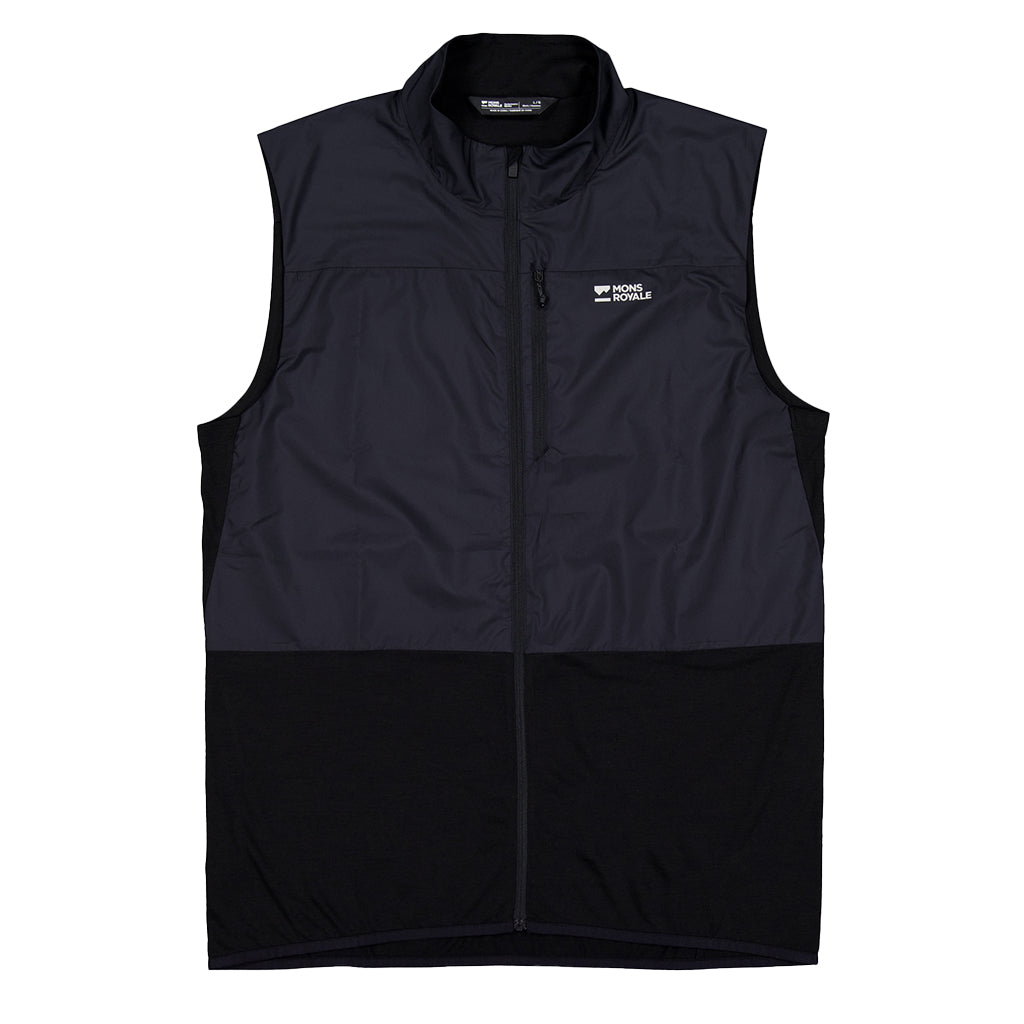 Veste coupe-vent en mérinos Diversion pour homme Mons Royale