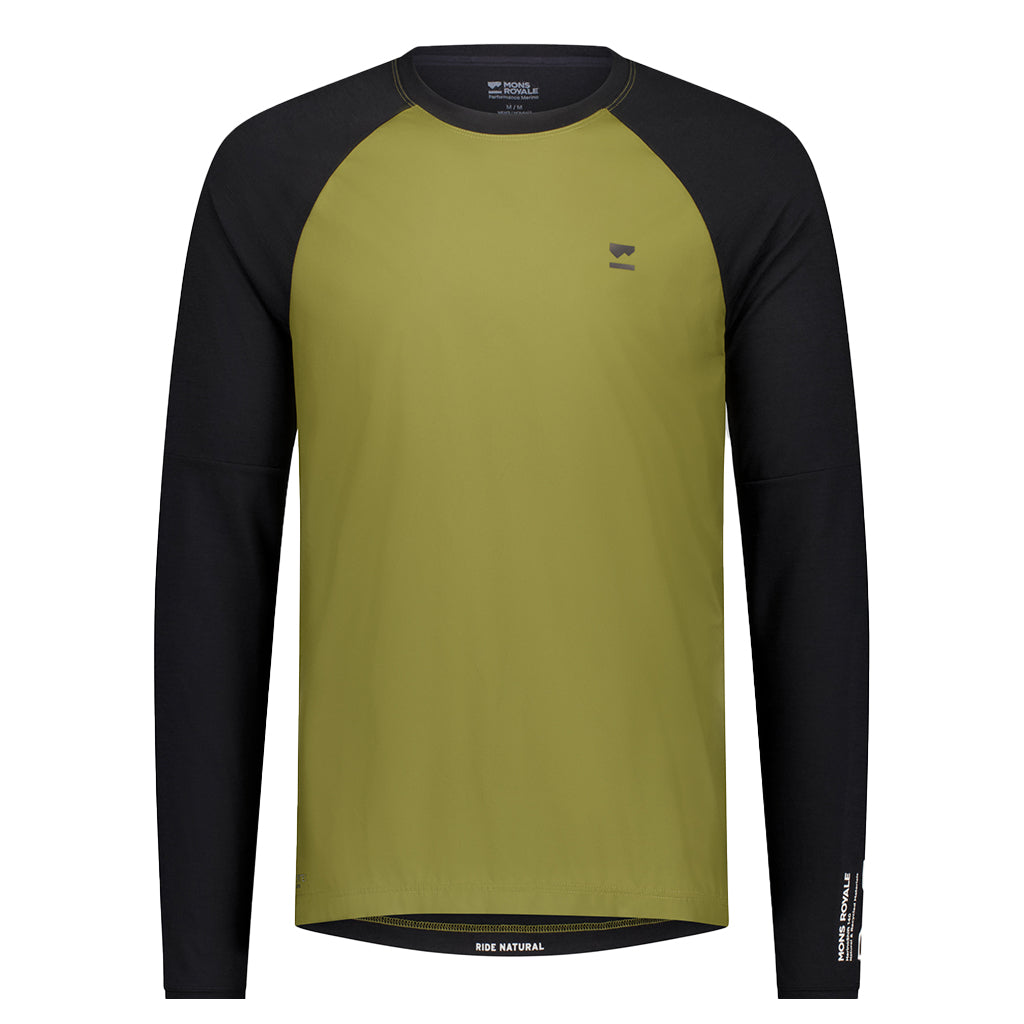 Mons Royale Men's Tarn Merino Bike Wind Jersey
