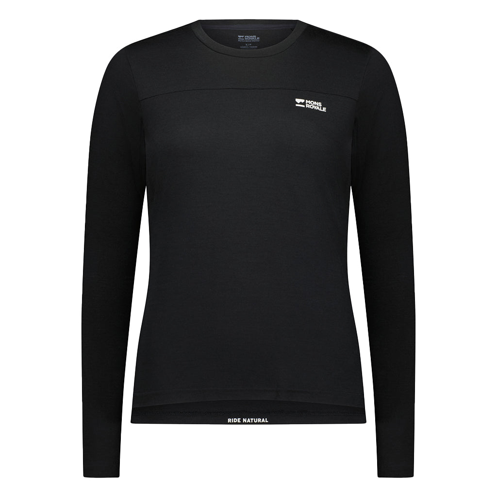 Mons Royale Women's Diversion Merino Bike Jersey Long Sleeve