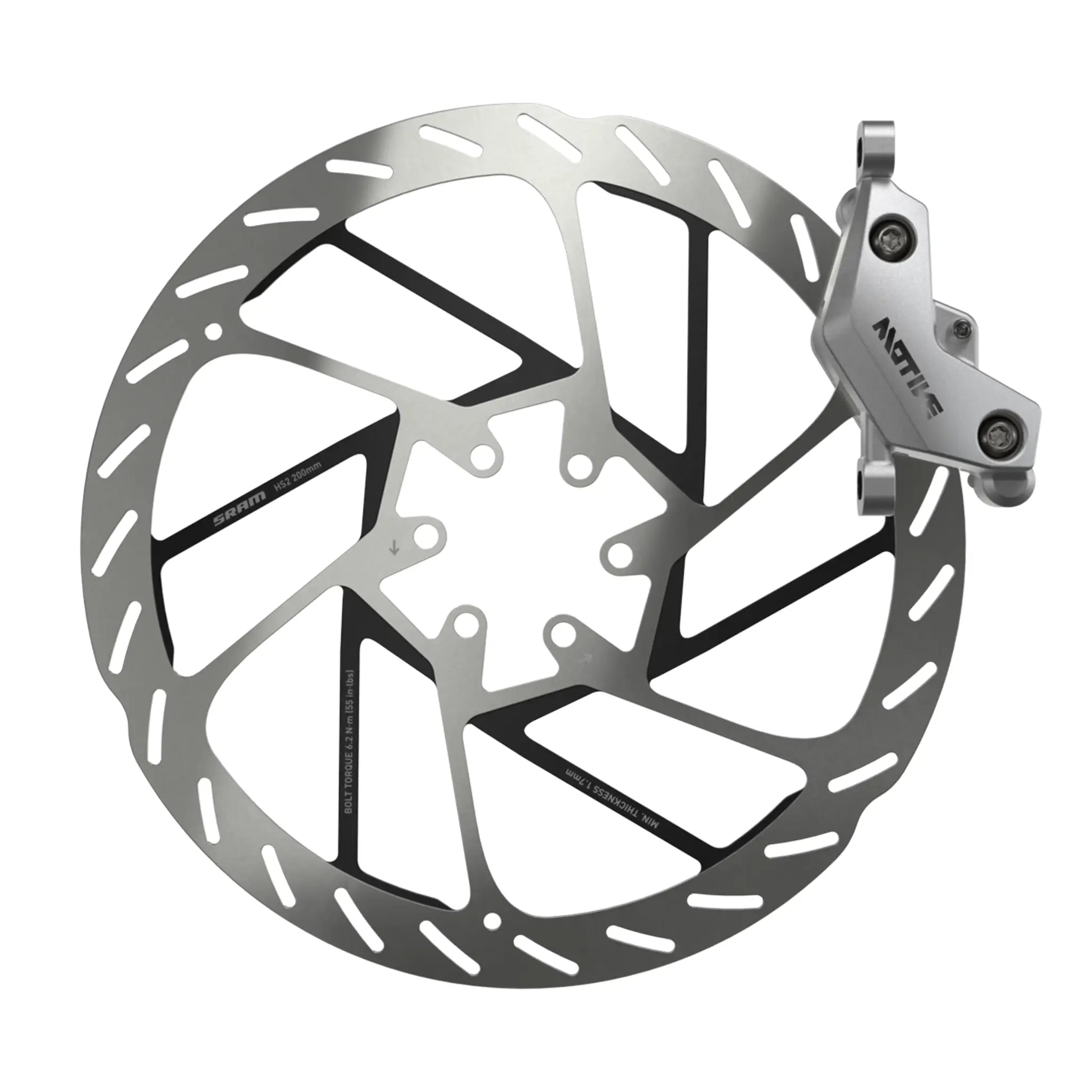 Freins à disque hydrauliques SRAM Motive Ultimate A2 MTB à montage sur cadre